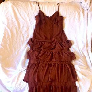 Tiered maxi dress